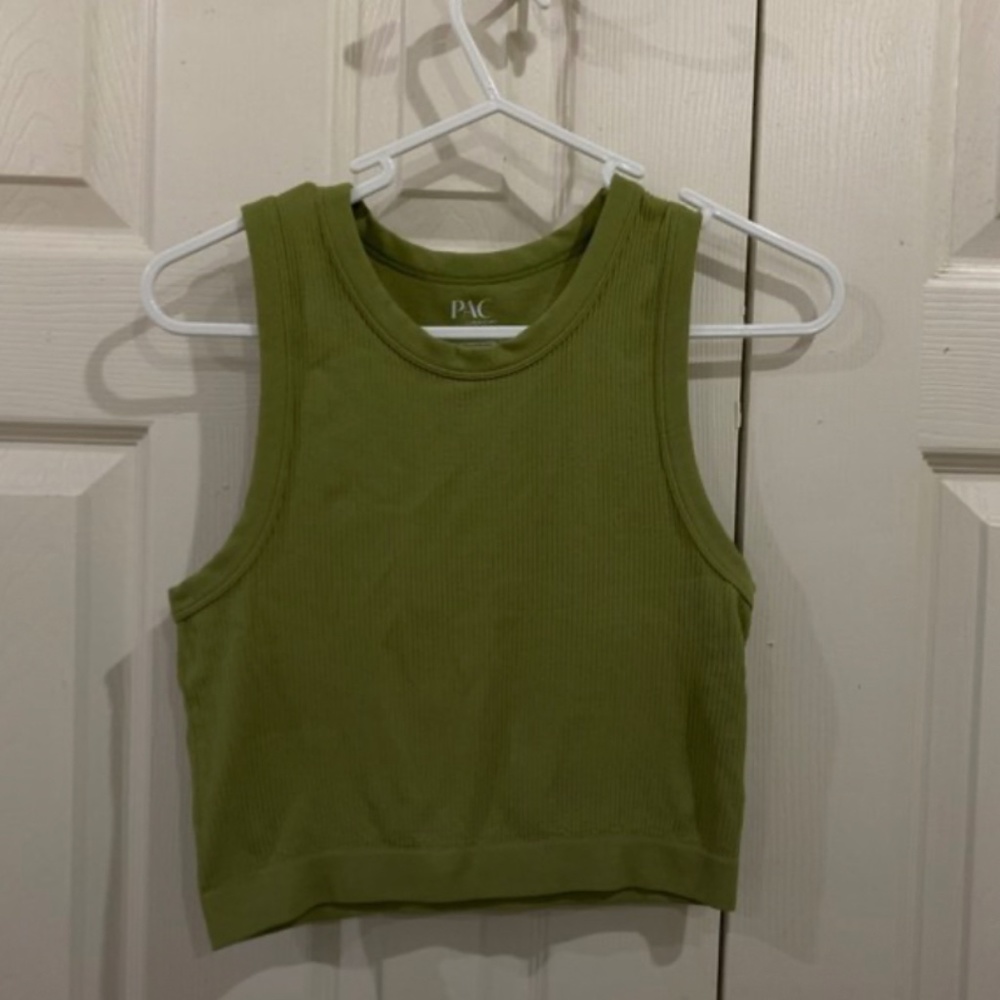 PacCares High Neck Seamless Tank Top